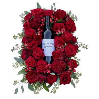 Jack Red Rose Basket