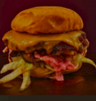 Pink Pork Burger