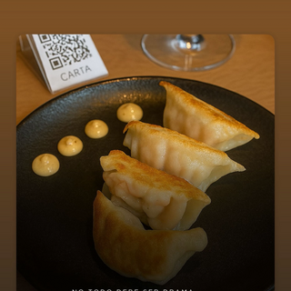 Gyozas de salmón