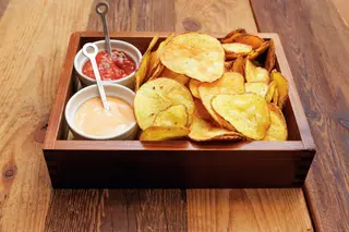 Chips di Patate fritte fatte in casa