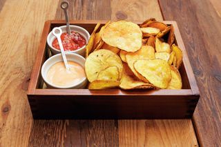 Chips di Patate fritte fatte in casa