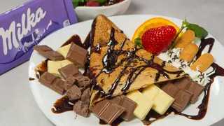 crêpe nutella milka