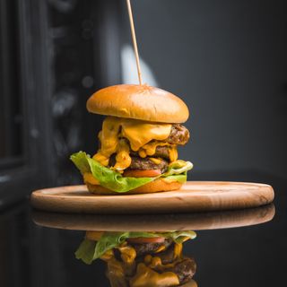 Triple cheeseburger 650gr