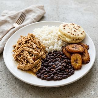 Pabellón Criollo Con Pollo