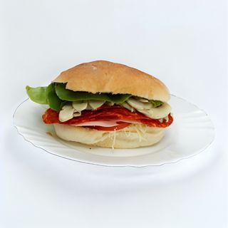 Indeks sendvič sa kulenom, šunkom i gljivama