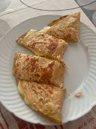 Quesadilla de tortilla