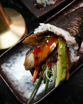 Temaki De Atún Rojo Balfegó Completo (1 Ud.)