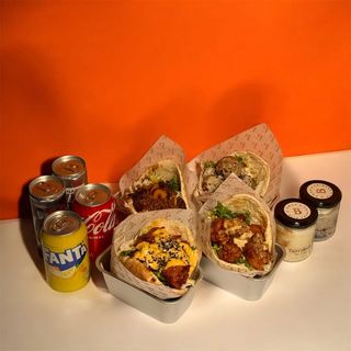 Combo Vive la pita loca (4 personas)