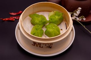 Ravioli con edamame/毛豆饺