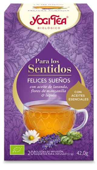Infusión  Sentidos Felices Sueños Yogi Tea