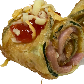 48. Rollito Rockandroll Con Calabacín Y Bacon