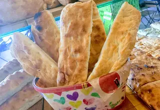 Focaccia sale olio