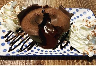 Coulant de chocolate