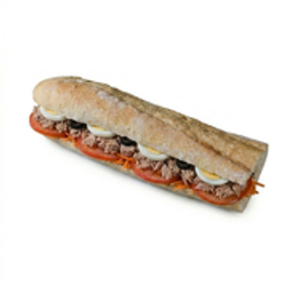 Bocadillo Thon avec frites