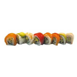 60. arcoiris roll (8 pzs.)