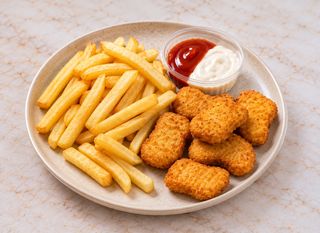 Nuggets cu cartofi pai