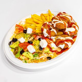 Talerz Falafel z Serem