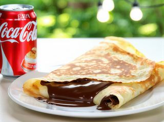 Menú crepe de Nutella