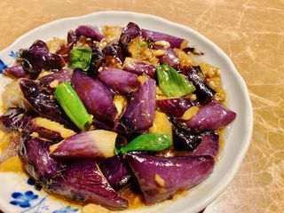 油闷茄子Berenjena china salteada al estilo casero 