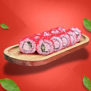 Ролл "Калифорния" со снежным крабом (10 шт.)