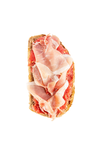 Tostada Tomate Rallado Y Jamon 