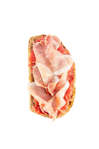 Tostada Tomate Rallado Y Jamon 