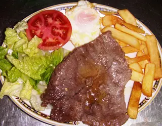 Combinado de bistec