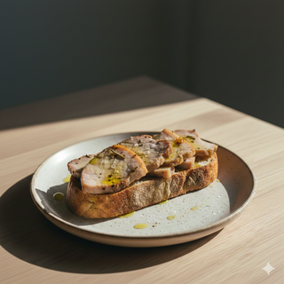 Tostada De Lomo Al Horno