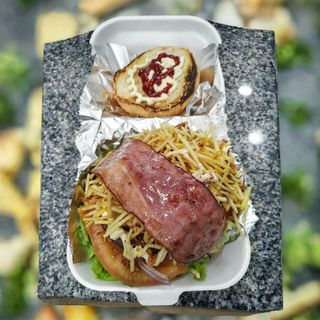 Hambúrguer de Kebab