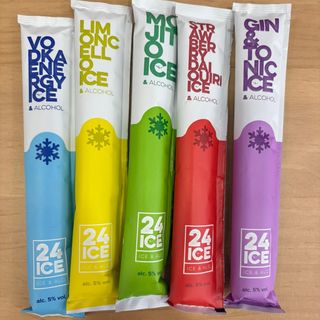 Pack de 5 flash CON ALCOHOL 