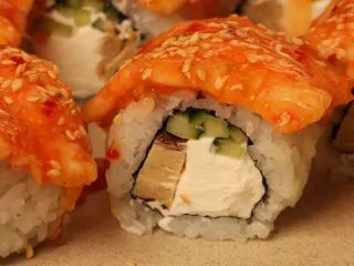 Філадельфія з маринованою креветкою (350g)
