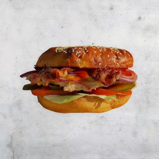 Burger Szalony Kurczak