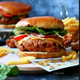 Bacon Chicken Burger 