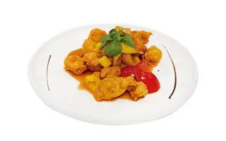 258. Pollo in salsa agrodolce