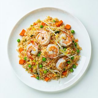 Riso saltato ai gamberi