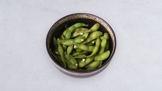 Edamame garlic