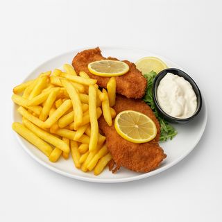 Pileći bečki odrezak i prilog