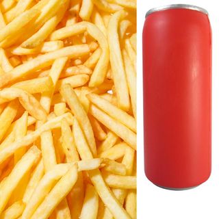 1 Patatas Fritas + 1 Bebida Lata
