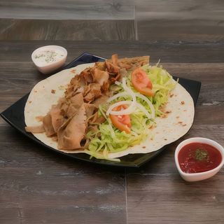 Oferta de 2 durum 2 lahmacun 1 patata grande 1 pepsi grande