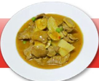 82-Ternera con salsa curry