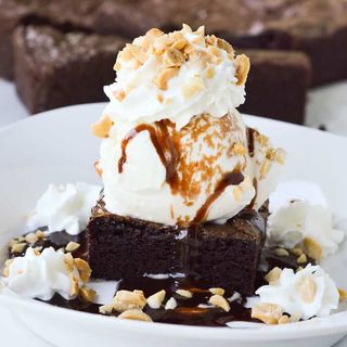 Brownie Sundae