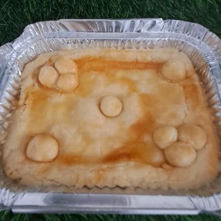   Empadão frango com queijo cremoso 