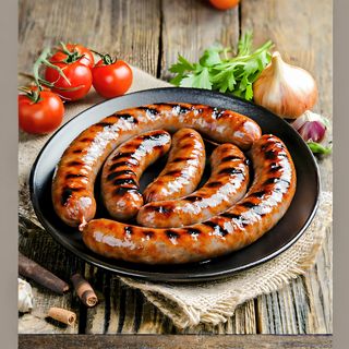 Cârnăciori afumati de porc