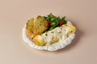 Омлет со страчателлой