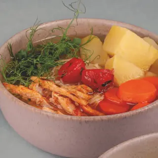 Суп-лапша из домашней курицы (350 гр.)