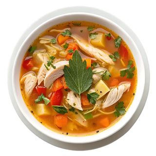 4.. CHICKEN SOUP