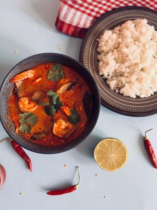 Тайский суп том ям кунг (250мл)