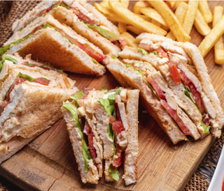 Chicken club sandwich
