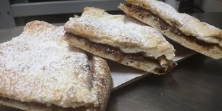 focaccia con nutella