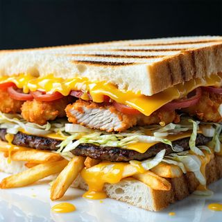 Sandwich panini  Naggets